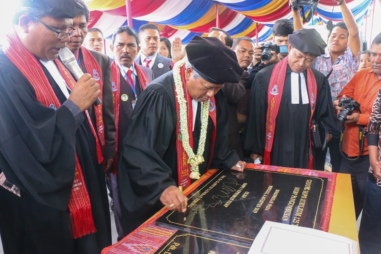 Jubileum 125 Tahun, HKBP Pangombusan Bangun Sopo Godang Berbiaya Rp 3 Miliar Jubileum 125 Tahun, HKBP Pangombusan Bangun Sopo Godang Berbiaya Rp 3 Miliar