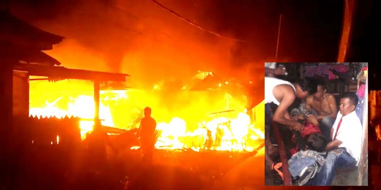 Berpelukan di Toilet, Boru Simbolon dan Anaknya Selamat dari Kebakaran Hebat...