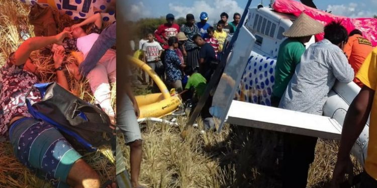 Helikopter Berpenumpang Dua Pria dan Satu Wanita WNA Jatuh di Lombok Tengah, KNKT Turunkan Tim Investigasi