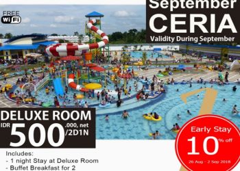 September Ceria Hotel Horison Pematangsiantar, Gratis Bermain di Wahana Water Park