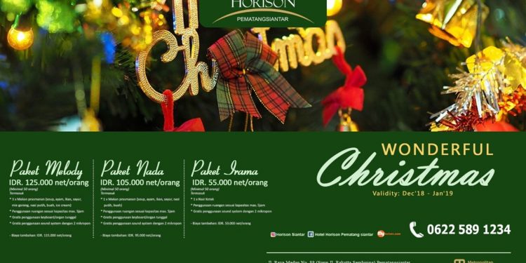 Wonderful Christmas di Hotel Horison Pematangsiantar Wonderful Christmas di Hotel Horison Pematangsiantar
