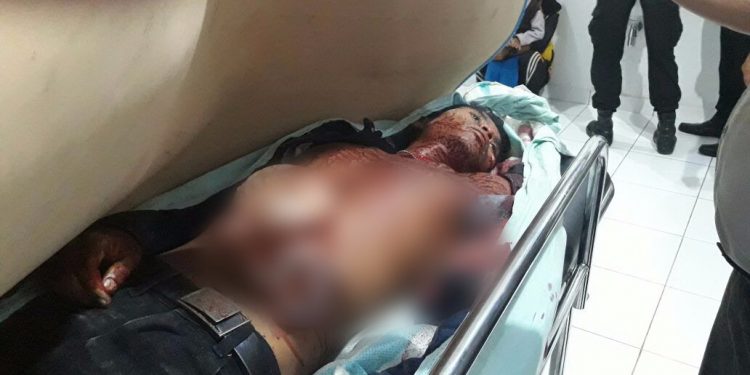 Akibat Ludah,  Anak Tewas Dan Bapak Luka Berat Dibacoki Tetangga….