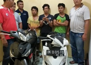 Tiga Pelaku Curanmor Dibekuk