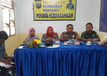 Jararan Polsek, Polres Simalungun Ikut Dalam Deklarasi Kampanye Damai Para Calon Pangulu