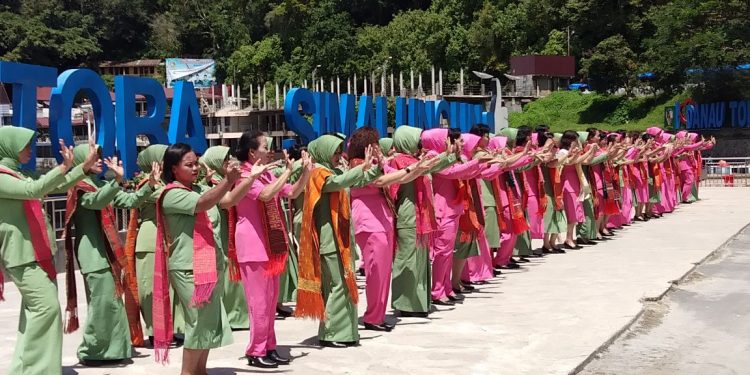 Ini Cara Istri Polisi dan Tentara di Simalungun, Jalin Keakraban...