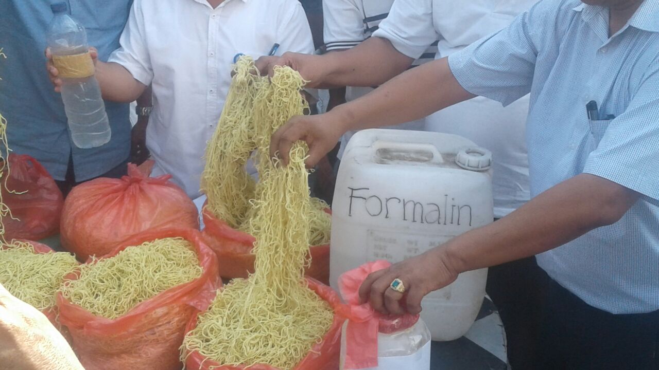 Bolak Balik Digerebek,  Mie Berformalin Tak Habis-habis di Siantar