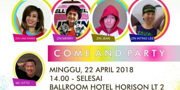Ikuti Siantar Zumba Party di Horison Hotel Siantar..