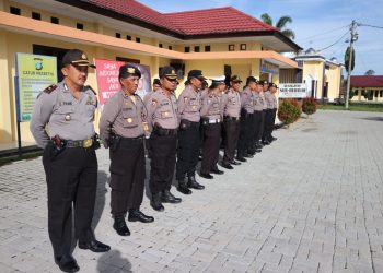 598 Personil Polres Simalungun Dikerahkan Amankan Pilgubsu 2018