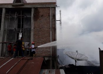 9 Rumah di Jalan Rakuta Sembiring Terbakar
