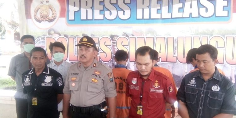 Sindikat Pencurian di Angkutan Umum, 'Dibongkar' Polres Simalungun