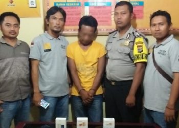Bobol Rumah Tetangga, Curi 3 Handphone dan Laptop, Mat Beken Ditangkap Polisi