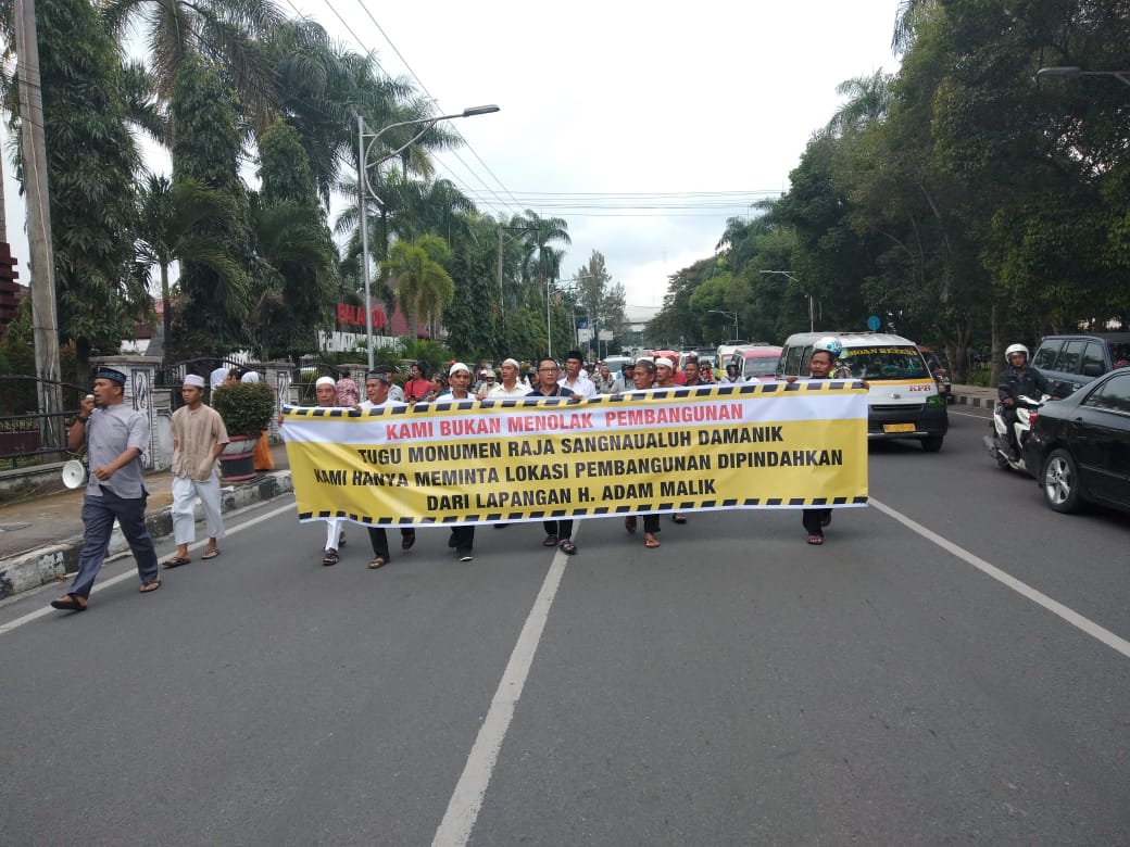 GAMIS Minta Pembangunan Tugu Raja Sangnaualuh di Tempat yang Lebih Mulia