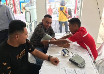 Romeyan Siahaan Ikut Ramaikan Aksi Donor Darah Bersama Lions Club