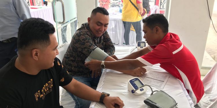 Romeyan Siahaan Ikut Ramaikan Aksi Donor Darah Bersama Lions Club