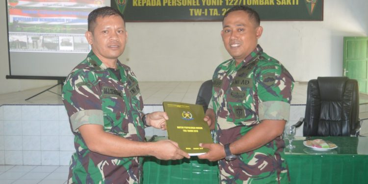 Prajurit Batalyon 122 Tombak Sakti Diberi Penyuluhan