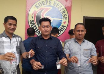 Polres Tanggamus Amankan Puluhan Gram Sabu dan Tiga Tersangka 