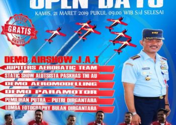 Saksikan Jupiter Aerobatic Team Full Manuver di Lanud Soewondo 