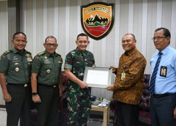 Kodam I/BB Raih Penghargaan Institusi Taat Pajak TA 2018