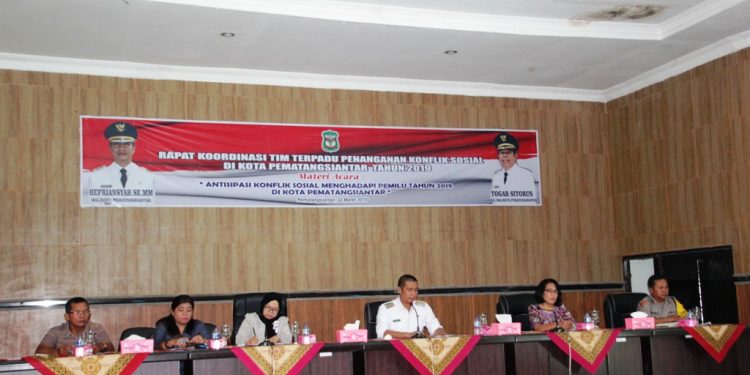 Walikota Siantar: Jangan karena Beda Pilihan, Tidak Ada Lagi Saling Sapa