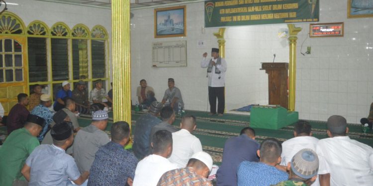 Peringatan Isra' Mi'raj Yonif 122 Tombak Sakti Hadirkan Penceramah dari Medan