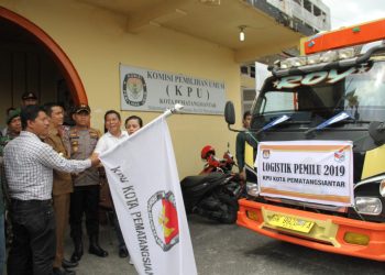 Logistik Pemilu Didistribusikan ke 8 Kecamatan di Siantar