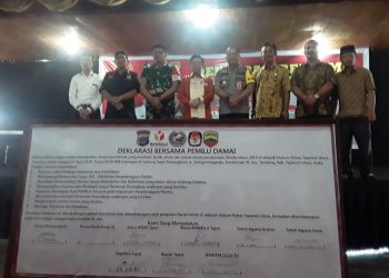 Stake Holder Taput Deklarasi Bersama Jaga Pemilu