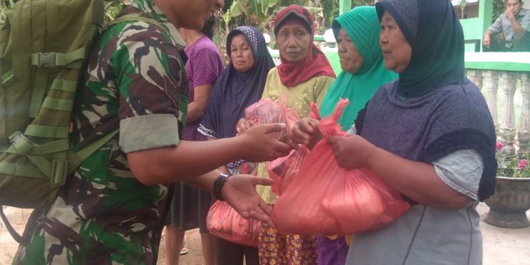 Menebar Kebaikan HUT Brigif 7/Rimba Raya yang ke -57