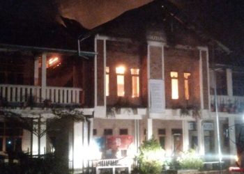Sekolah St. Maria Tarutung Kebakaran