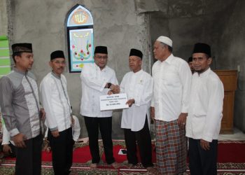 Sekda dan Ketua PKK Awali Safari Ramadhan Pemko Siantar di Masjid Baitul Abrar