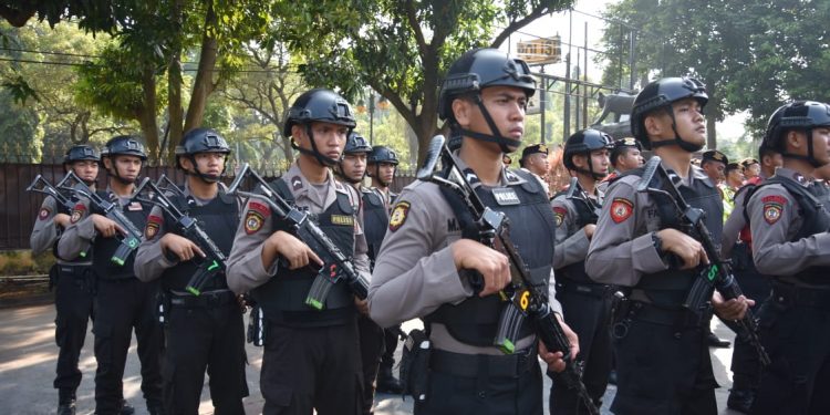 3000 Personil TNI Polri di Bogor Disiagakan Jelang Pengumuman Hasil Rekapitasi KPU 