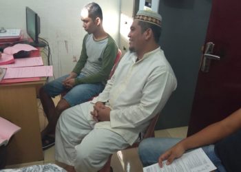 Kejagung Serahkan Berkas Perkara Ruslian Manurun dan Andi Manurung, Penyeludup 50 kg Sabu ke Kejari Labuhanbatu