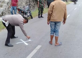Rosta Siregar Meregang Nyawa, Ia Ditabrak Sepedamotor di Muara