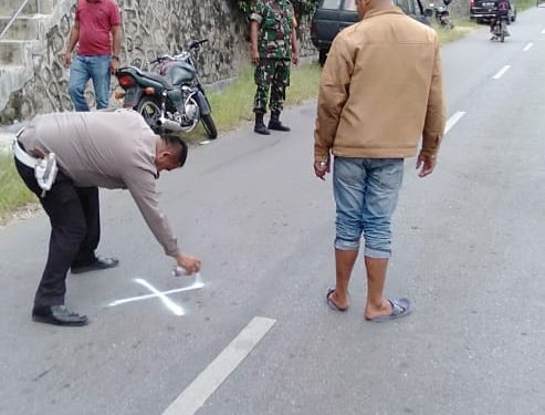Rosta Siregar Meregang Nyawa, Ia Ditabrak Sepedamotor di Muara