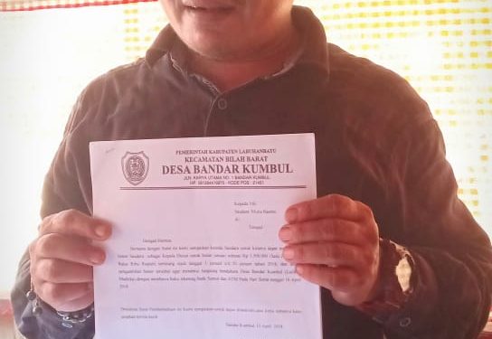 Uang Masih Utuh, Kades Bandar Kumbul Bantah Korupsi Siltap Kadus