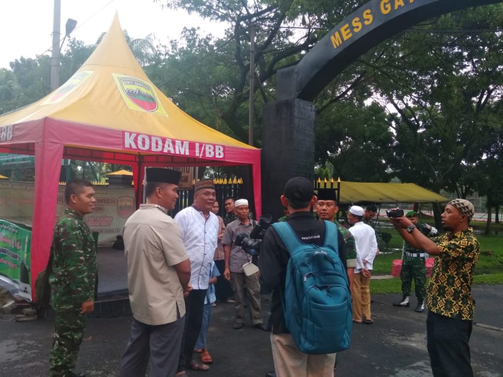 Kapendam I Bukit Barisan Bersama Staf Berbagi Kasih Di Bulan Ramadhan