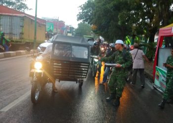 Kapendam I Bukit Barisan Bersama Staf Berbagi Kasih Di Bulan Ramadhan