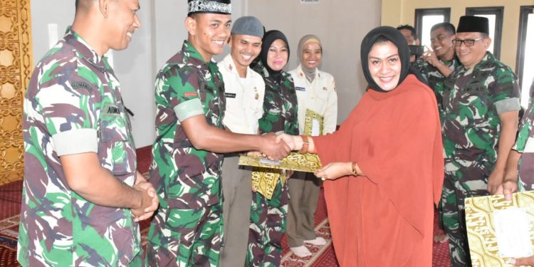 Pembinaan Mental Personel di Bulan Ramadhan Kakudam I/BB adakan Lomba MTQ dan Adzan