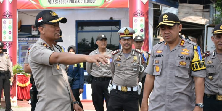 Tinjau Pos Pam Lebaran, Kapolres Minta Personil Tingkatkan Kewaspadaan