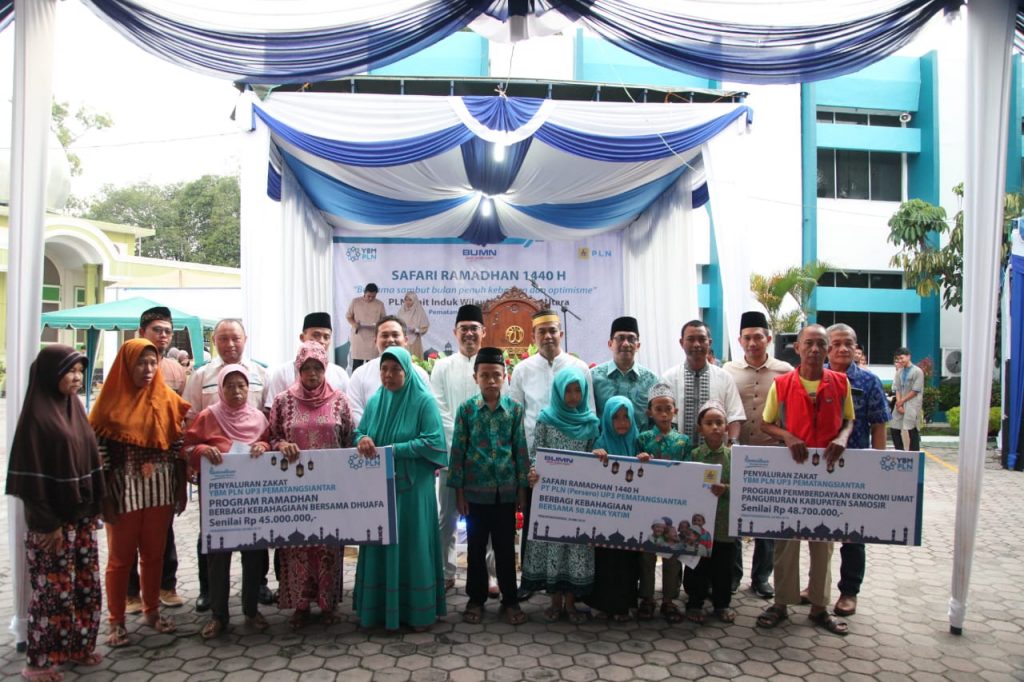 PLN UP3 Pematangsiantar Buka Puasa Bersama, Santuni 50 Anak Yatim dan 150 Kaum Duafa