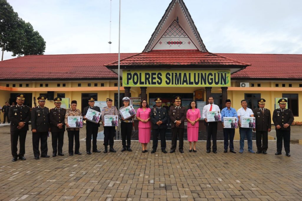 Polres Simalungun Gelar Upacara Hari Lahir Pancasila