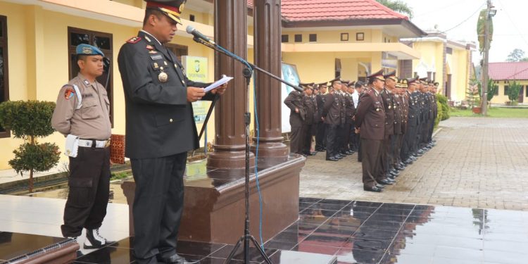 Polres Simalungun Gelar Upacara Hari Lahir Pancasila