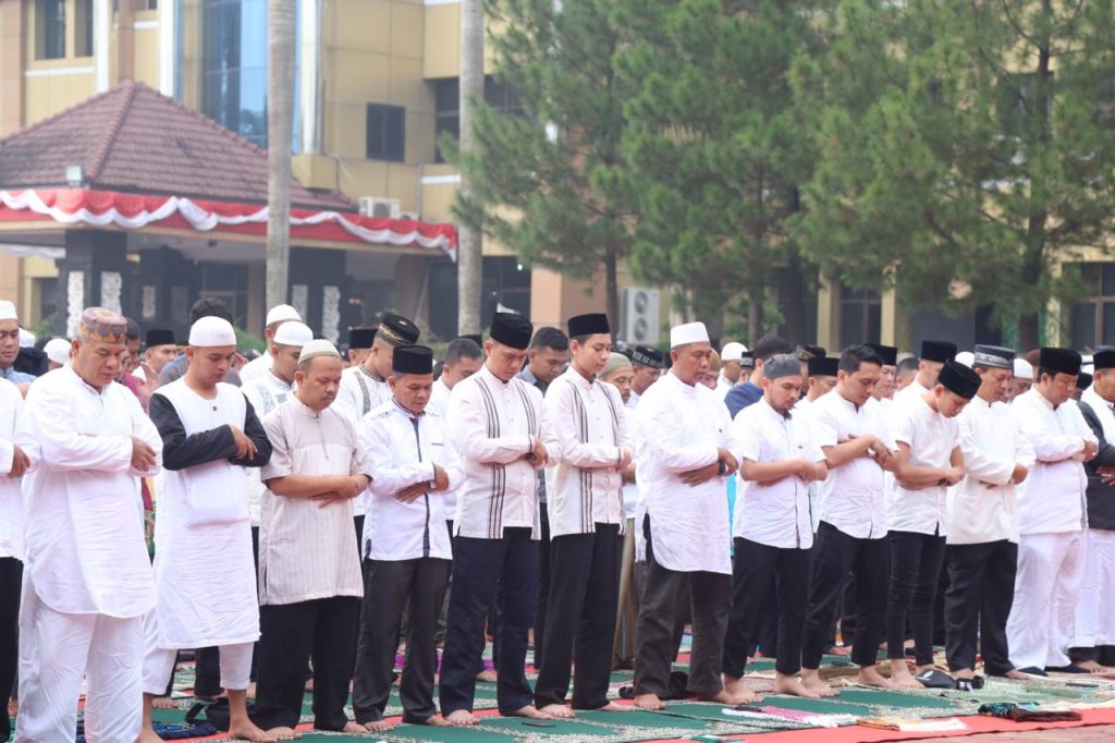 Begini Suasana Sholat Idul Fitri 1440 H/ 2019 di Lapangan KS Tubun Poldasu