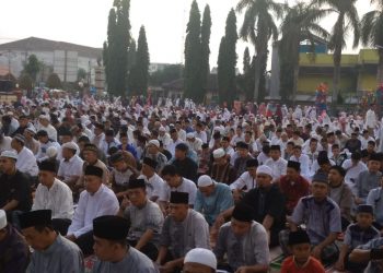 Indahnya Negeriku, Pemuda Katholik dan Kristen Ikut Amankan Sholat Idul Fitri