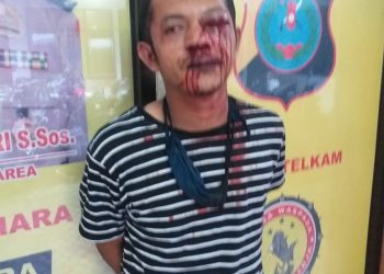 Curi Sepedamotor saat Lebaran, Seorang Pria Diamuk Massa