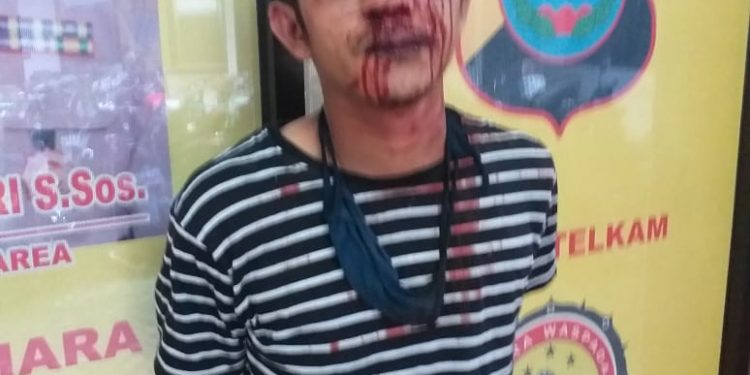 Curi Sepedamotor saat Lebaran, Seorang Pria Diamuk Massa