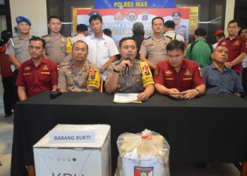 21 Berkas dan Tersangka Tindak Pidana Pemilu Di Nias Dilimpahkan ke Kejaksaan