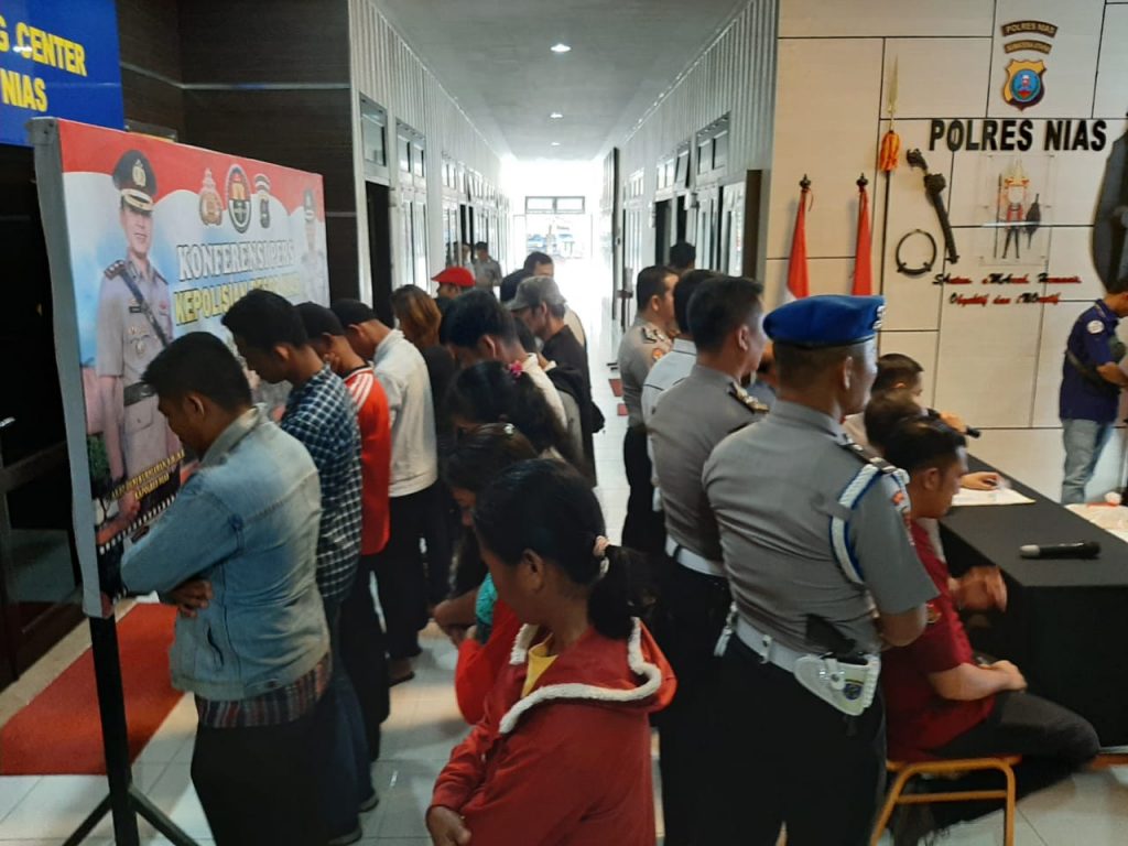 21 Berkas dan Tersangka Tindak Pidana Pemilu Di Nias Dilimpahkan ke Kejaksaan