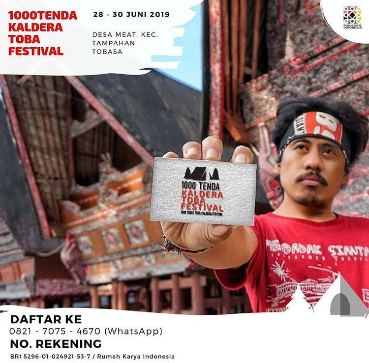 Festival 1000 Tenda Kaldera 2019 Diisi Diskusi Millenial dan Pelatihan Menulis