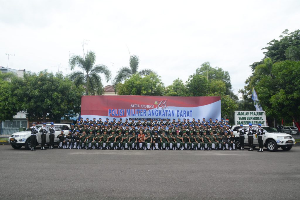 Mayjen TNI MS Fadhilah Hadiri Syukuran HUT Pomad ke-73 di Mapomdam I/BB