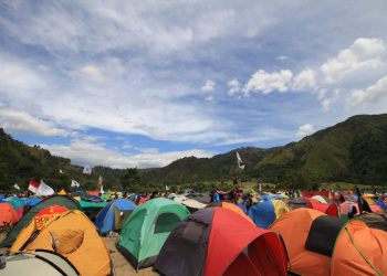 Festival 1000 Tenda di Tepi Danau Toba Diikuti Peserta dari Berbagai Penjuru